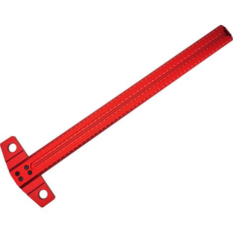 Premium Aluminum T-Square Ruler for Accurate Woodworking Measurements and Markings - Ideal for Craftsmen and DIY Projects (1/5)