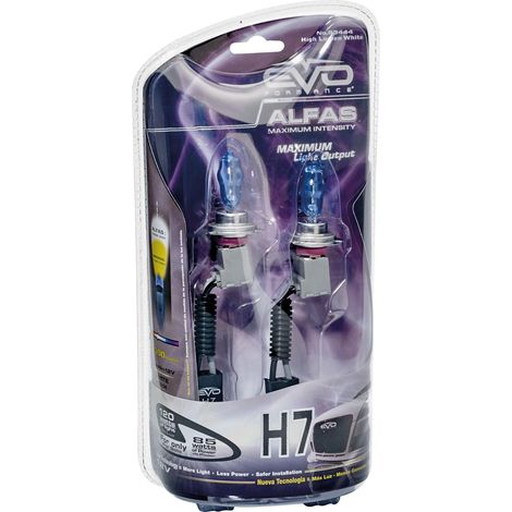 2 Ampoules H7 Alfas Maximum Intensity 4300K 85W compatible avec 120W - EvoFormance