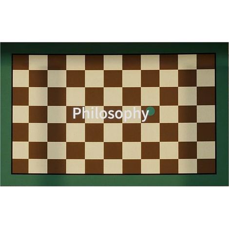 Absorbierende Badezimmermatte - Rutschfeste, schnelltrocknende Bodenmatte mit Schachbrett-Muster - 40x60cm - Ideal für Toilette (1/4)