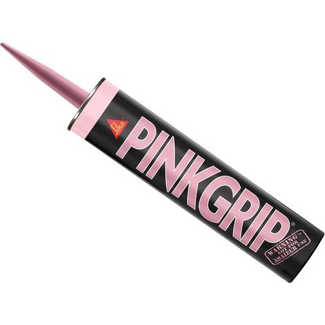 Everbuild PINKGRIP Pinkgrip Heavy-Duty Bonding Adhesive - 350ml Cartridge, Twin Pack (1/5)