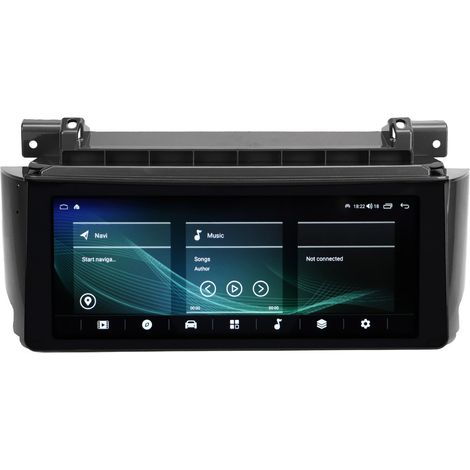 Écran multimédia 12,3 pouces Android 12 Voiture Autoradio 8 Cores CarPlay sans fil Compatible Land Rover Range Rover Vogue V8 L322 4+64G (1/5)