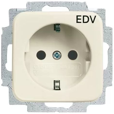 Busch-Jaeger Steckdosen-Einsatz ws 20 EUC/DV-212 (1/2)