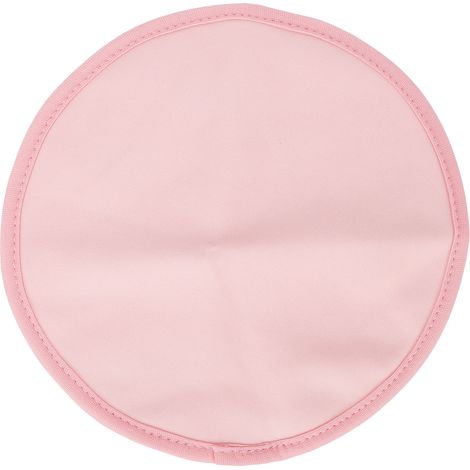 Enveloppe d'huile de ricin lavable et réutilisable, compresse imperméable pour la poitrine, couleur rose (1/5)