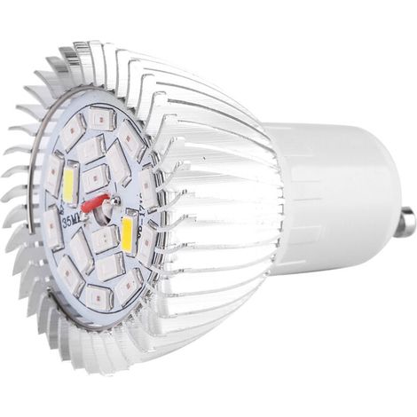 Spectre complet 85-265V 18W 18 LED élèvent l'ampoule de croissance hydroponique légère de plante de fleur (GU10) (1/5)