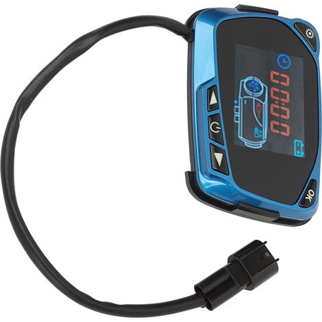 Contrôleur de chauffage diesel avec écran LCD, interrupteur et télécommande pour chauffage de stationnement 12 V/24 V (1/5)