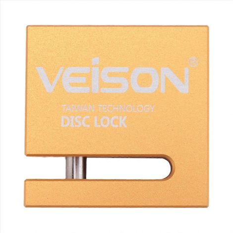 Antivol de disque de frein de moto 6 mm, couleur or (1/5)