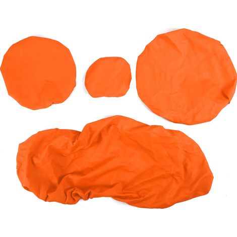 Fauteuil dentaire PU housse imperméable protection orange accessoire dentaire (1/5)