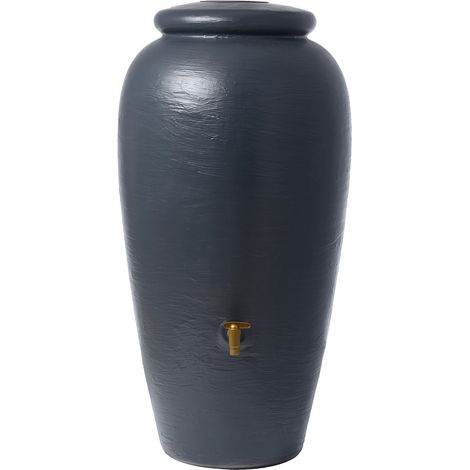 4rain AMPHORA depósito de agua de lluvia 220 L graphite grey
