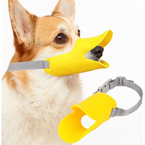 Muselière étanche pour chien, muselière anti-morsures avec sangles réglables pour chiens de petite, moyenne et grande taille, muselière anti-aboiements (1/5)