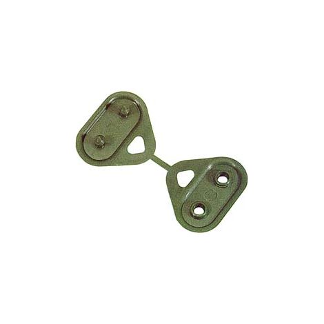 CLIPS PER FISSAGGIO RETI OMBREGGIANTI - 100 pezzi T-REX