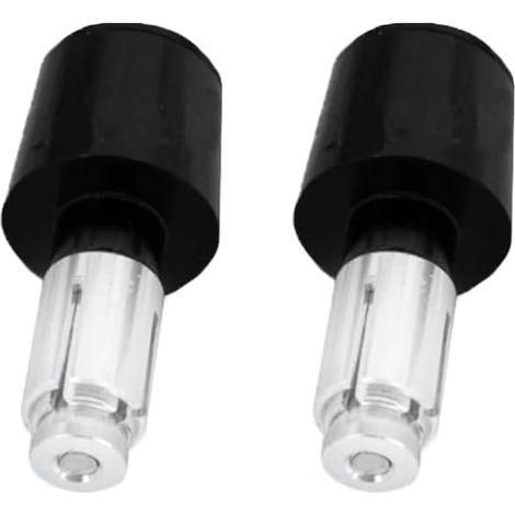 2 Stück 22 mm Aluminium-Anti-Vibrations-Motorrad-Lenkerenden, passend für die meisten Motorräder