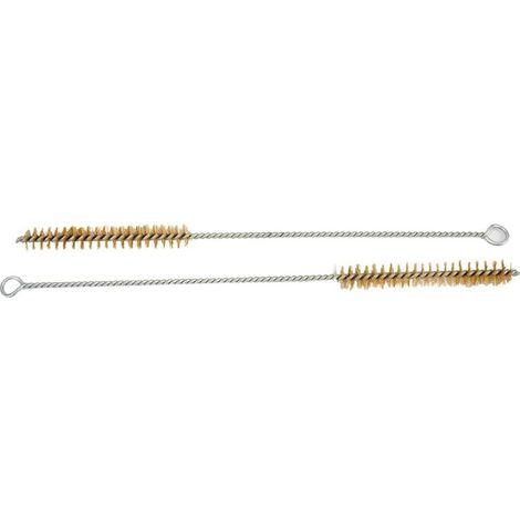 Lot de 5 brosses de nettoyage en acier inoxydable pour tuyaux de 10 à 30 mm pour les zones difficiles d'accès, idéale pour enlever la rouille et nettoyer en profondeur les tuyaux, longueur 30 cm (1/5)