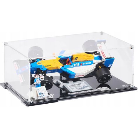 Vitrine Blacked Brick pour figurines LEGO 10353 - Williams Racing et Nigel Mansell (1/5)