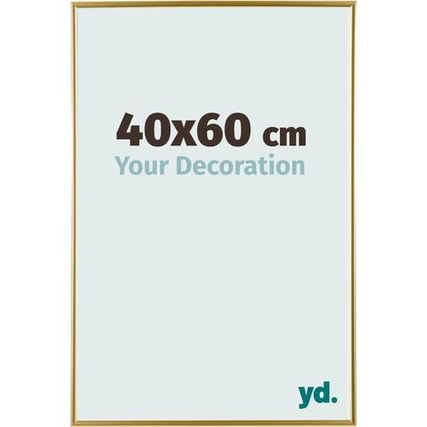yd. - Cadre photo 40x60 - Or - Plastique - Evry
