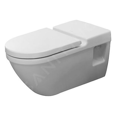 Duravit WC suspendu Starck 3 Vital 70cm, sans obstacle,