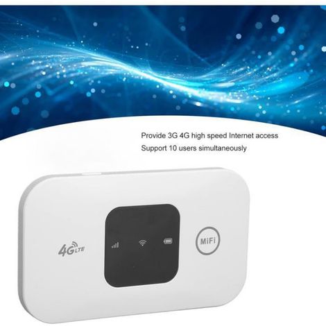Point D'accès Wi-FI Portable,Routeur Mobile WiFi Haute Vitesse 4G Routeur LTE de Voyage 4G pour Téléphone,Ordinateur Portable Label (1/4)