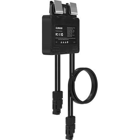 Optimiseur Solaire 600 W - MPPT Niveau Module - IP67 - Câbles MC4 4 mm² - Pour Installation Photovoltaïque - 1 Pièce (1/5)