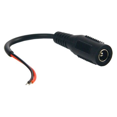 Cable Alimentacion Conentor 5x2,1mm HEMBRA 0,30m