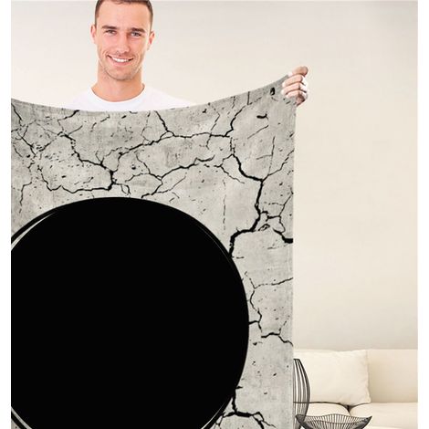 Couverture personnalisée blason BMW BL879-1, 100x120 cm, en stock, livraison rapide. (1/3)