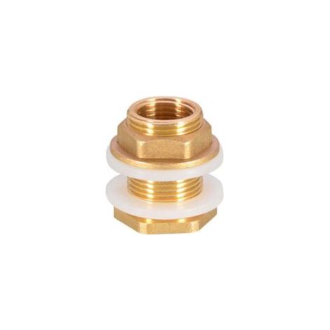 G1/2 Messing-Anschlussadapter-Set für Wassertanks, geeignet für Wasserhähne, Regenwassereimer und Wassertanks. – Crezuo