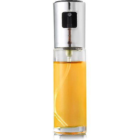 Flacon vaporisateur en verre réutilisable - Distributeur d'huile pour la cuisine - Vaporisateur pour vinaigre, eau, jus et huile pour la cuisson - Vaporisateur d'huile pour friteuse à air chaud, barbe (1/5)
