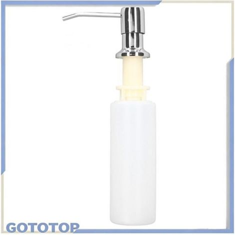 Distributeur de savon pour évier Distributeur de savon luminaire savon Distributeur de savon pour évier chromé 9509C (1/5)