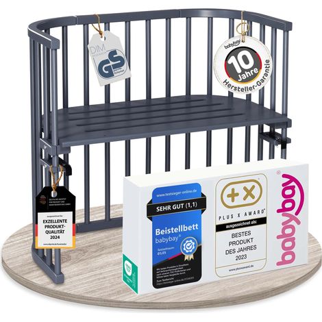 Babybay 100117 Original Extra Areato, Grigio Ardesia
