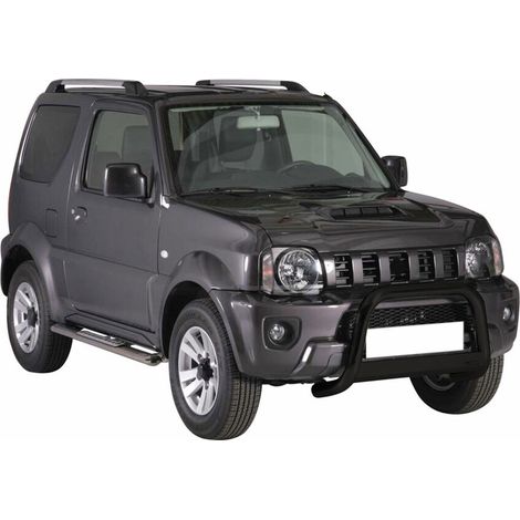 Pare-buffle Avant pour Suzuki Jimny 2012-2017 63 mm en Acier Noir