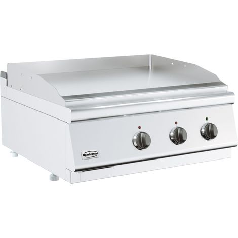 Plaque Electrique Professionnelle Lisse 3.6 ou 7.2 kW - Série 700 - Combisteel