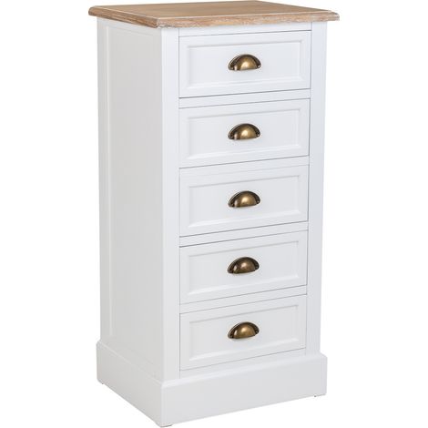 Sinfoner de madera blanco 45x35x90 (1/5)