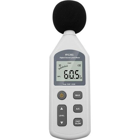 Enregistreur de Bruit USB Portable Sonomètre Numérique, Testeur de Bruit Ambiant pour Maison, Bureau et Industrie (1/5)
