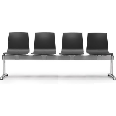 4 chaises salle d'attente ignifugées Bench Alice - Scab