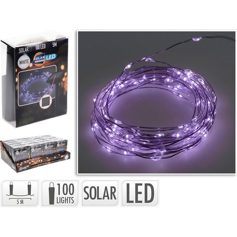 mLED Girlande Violett IP44 Solar 5m BASICS (1/2)