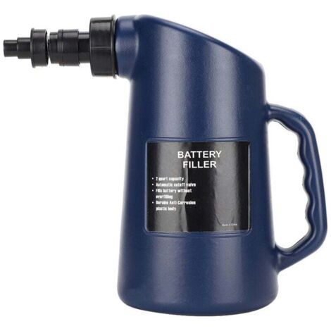 2L Car Battery Filler Lead Acid Liquid Filling Tool Car Auto Car Deep Cycle Jug (1/4)