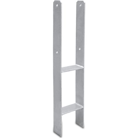 Hengda 1X H-Anchor Post Support Carport Post Anchor zincato a caldo durevole 121MM (1/5)