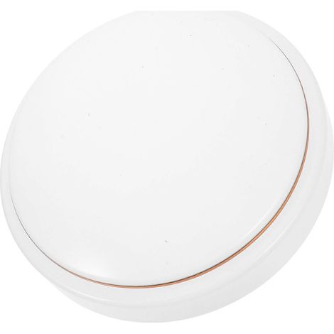 Cache-luminaire encastré de 18,7 cm de diamètre, en plastique, en forme de champignon, pour lustre ou suspension. (1/5)