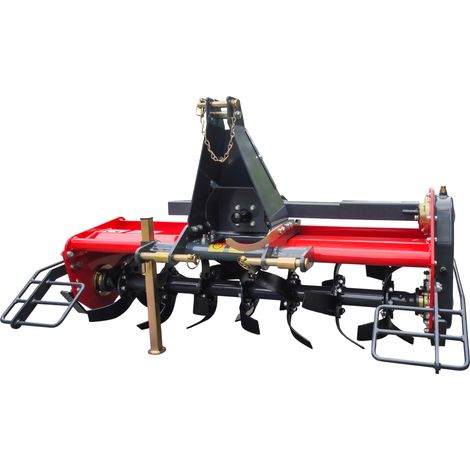 Torros – Fraise rotative 130 cm pour tracteur 18-22 ch – Déport manuel, cardan, attelage 3 points – FP1300