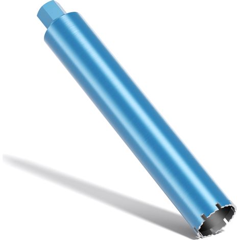 Wiltec Punta diamantata per carotatrice Ø 82 mm, lunghezza 450 mm, UNC 1¼, ingranaggio a denti elicoidali per carotaggio a umido, corona diamantata per calcestruzzo, pietra, granito