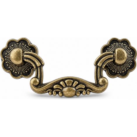 Poignée à Anneau Vintage pour Meuble Bronze 76 mm (1/5)