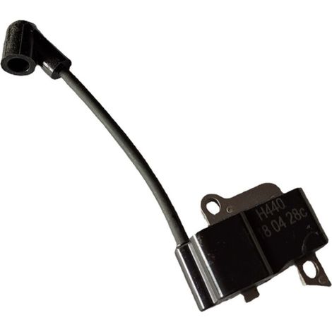 Bobine d'allumage Husqvarna authentique, compatible avec les modèles 135, 135E, 140, 140E, 576 et 70, référence 56-02. (1/4)