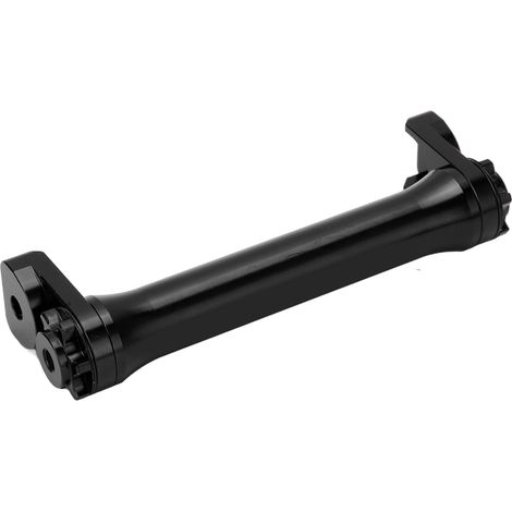 Guidon télescopique en alliage d'aluminium avec rallonge pour vélo pliant Brompton 3sixty, longueur repliée de 124 mm, noir (1/5)