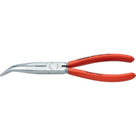 Knipex 200mm Angled Long Nose Pliers – Precision Bent Snipe Nose Pliers for Fine Electronics and Detailed Work (1/5)