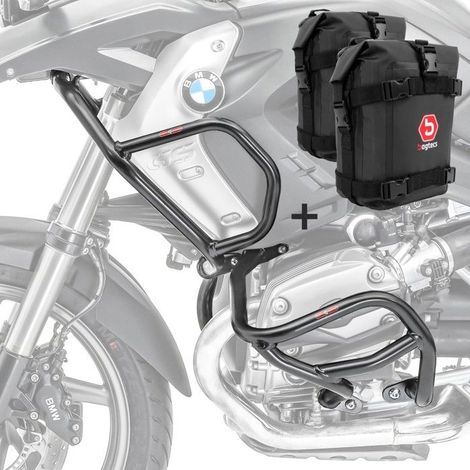 Set parafango alto e basso + borse L2 per BMW R 1200 GS 08-12 (1/4)