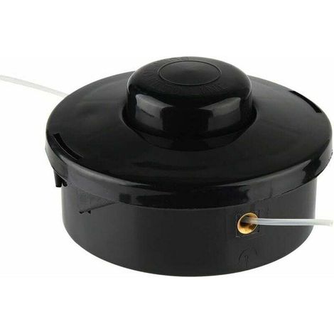 Tête de coupe-bordures universelle M10 x 1,25 LHF, tête de bobine de rechange avec fil de coupe rond de 1,6 mm