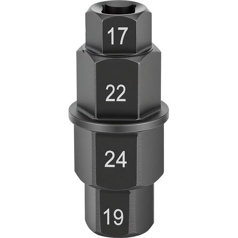 Clé à broche, clé hexagonale pour moto de voiture, roues - (1/5)