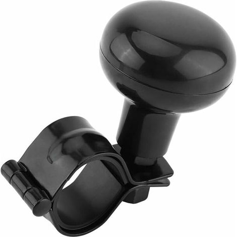 (Noir) Boule Voller, boule de direction pour tracteur de jardin, bouton rotatif noir General Motors, bouton de direction robuste, boule de poignée rotative, autres-AquaForge (1/5)