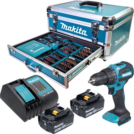 Taladro percutor con batería Makita DHP 490 Z 18 V 65 Nm sin escobillas Solo - sin batería, sin cargador (1/4)