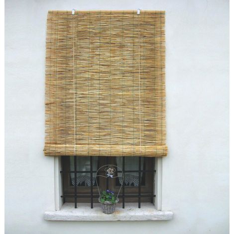 ARELLE STUOIA IN CANNICCIO NATURALE CON CARRUCOLA cm. 100x260 h