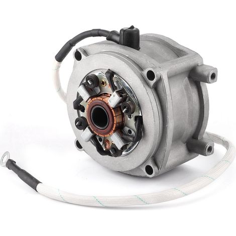 Démarreur moteur moto pour 2 temps 43CC 47CC 49CC (40-6), scooter mini, tondeuse, quad 4 roues, pièce de rechange (1/5)