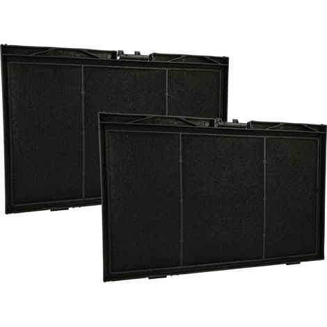 vhbw 2x Aktivkohlefilter kompatibel mit Bosch DFM094W52, DFM064W52/04, DFM064W54, DFM064W52/01, DFM064W52/02, DFM064W52/03 Dunstabzugshaube (1/4)